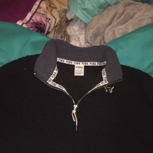 VS PINK sherpa pullover